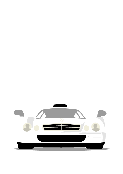 Mercedes-Benz CLK GTR coupé 1997-1998