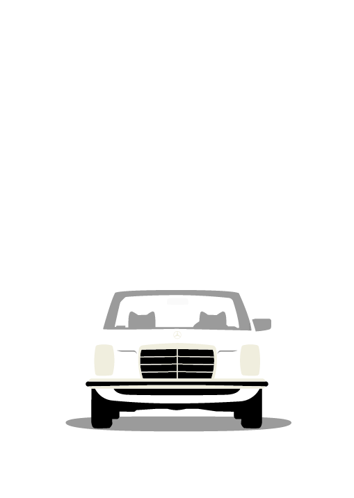 Mercedes-benz W114 1968-1976