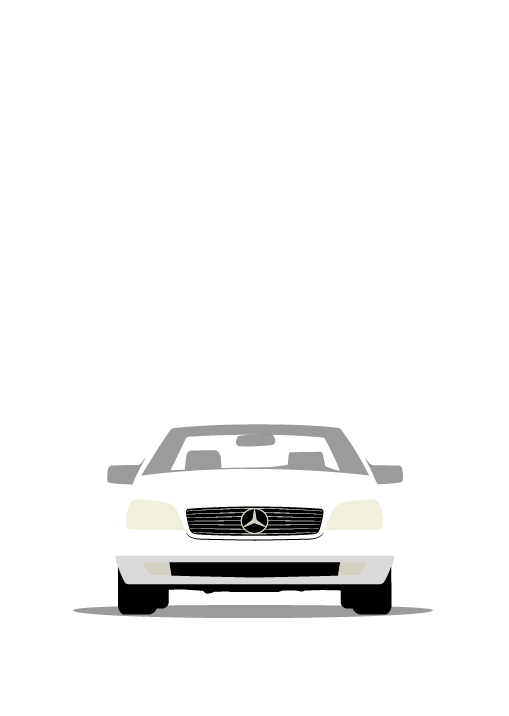 Mercedes-benz W140 coupé 1992-1998