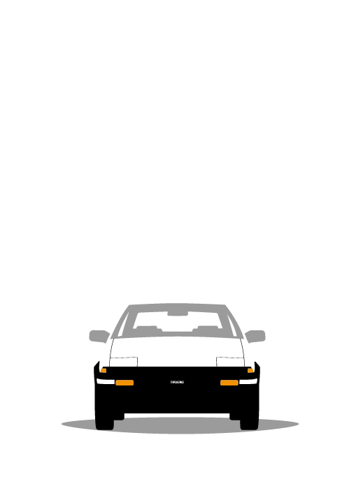 Toyota AE86 Trueno 1983-1985
